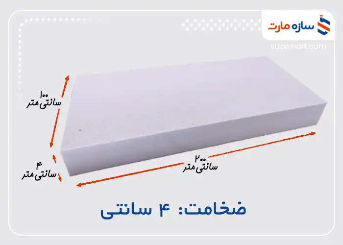 ورق یونولیت 4 سانتی