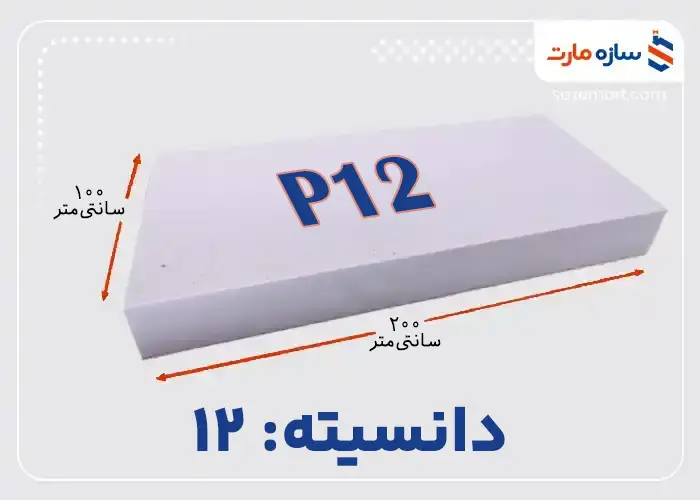 ورق یونولیت دانسیته 12