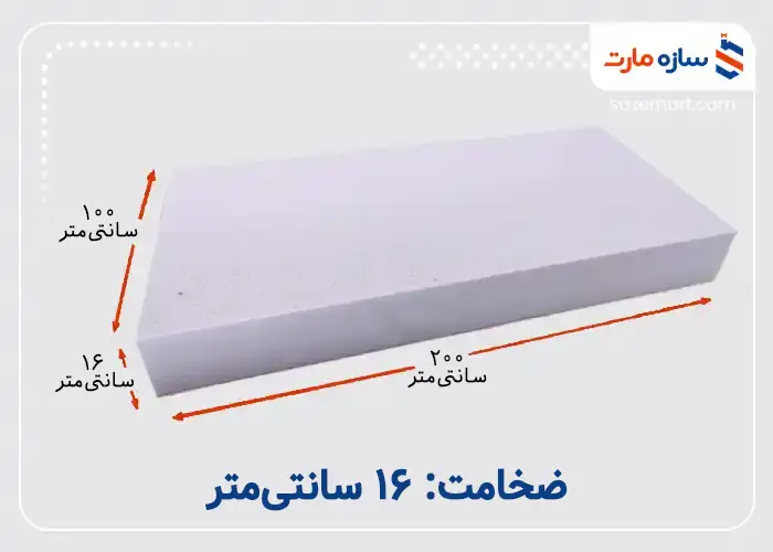 ورق یونولیت 16 سانتی 