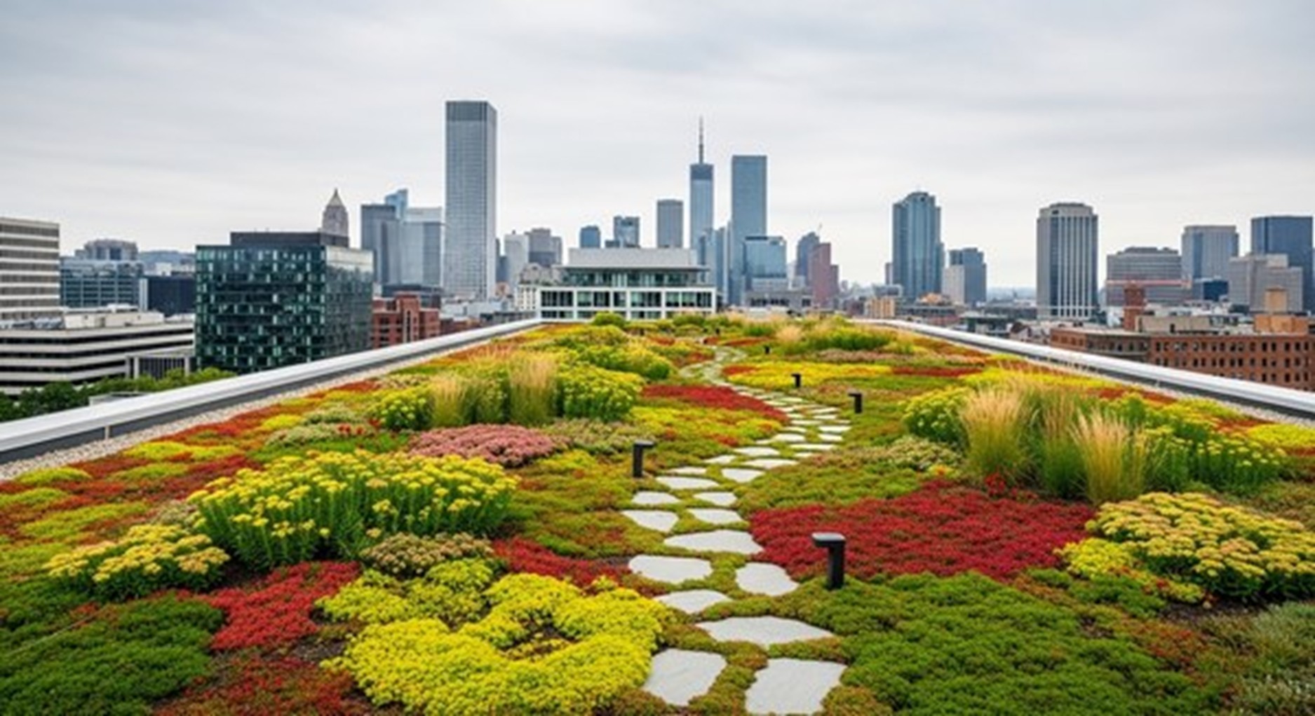 راهکار نوآورانه و سبز برای بام‌های مسطح