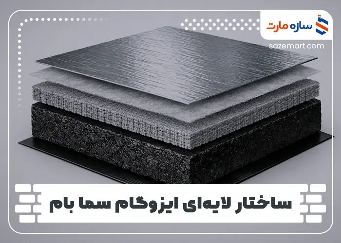 ساختار لایه‌ای ایزوگام سما بام